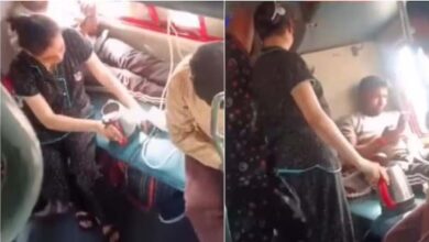 ट्रेन बनी ‘किचन’, लोअर बर्थ पर चाय बनाने लगी महिला, वीडियो ने शुरू की बहस