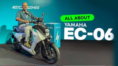 अरे वाह! Yamaha EC-06 इलेक्ट्रिक स्कूटर देगा 169 किलोमीटर की रेंज, जानें कीमत