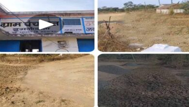 घुघरी जनपद: पंचायत इमली टोला में सीसी सड़क निर्माण में भ्रष्टाचार का मामला, जिम्मेदार बने मौन
