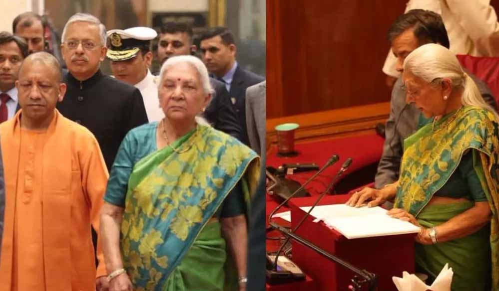 बॉटलनेक से ब्रेक-थ्रू स्टेट तक, राज्यपाल ने दिखाई यूपी के विकास की तस्वीर बॉटलनेक से ब्रेक-थ्रू स्टेट तक, राज्यपाल ने दिखाई यूपी के विकास की तस्वीर