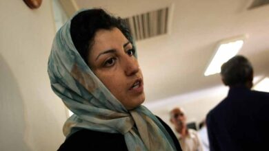 ईरानी नोबेल विजेता नरगिस मोहम्मदी को मिली 7.5 साल की नई सजा, अब तक कुल 44 साल की जेल ईरानी नोबेल विजेता नरगिस मोहम्मदी को मिली 7.5 साल की नई सजा, अब तक कुल 44 साल की जेल