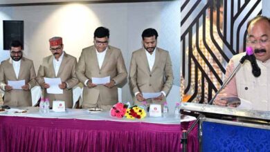 उप मुख्यमंत्री अरुण साव ने दिलाई शपथ, नई ऊर्जा के साथ आगे बढ़ेगा प्रेस क्लब बिलासपुर