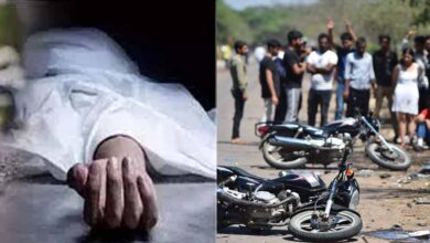 रायपुर में दो बाइकों में जोरदार टक्कर, पति-पत्नी समेत 3 की मौत