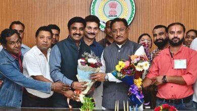 मुख्यमंत्री से छत्तीसगढ़ कर्मचारी अधिकारी फेडरेशन के प्रतिनिधिमंडल ने की मुलाकात मुख्यमंत्री  विष्णुदेव साय