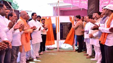 उप मुख्यमंत्री ने बम्हनी में लोधी समाज के सामुदायिक भवन का किया भूमिपूजन