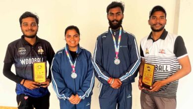 सरगुजा जिला वुडबॉल संघ के खिलाड़ियों का राष्ट्रीय मंच पर जलवा, जीते सिल्वर मेडल