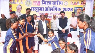 आदिवासी अंचल की प्रतिभाओं को सरगुजा ओलंपिक से मिल रहा सशक्त मंच : श्री रामविचार नेताम