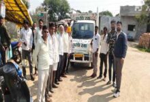 कृषि रथ के माध्यम से किसानों को बताया प्राकृतिक और जैविक खेती का महत्व