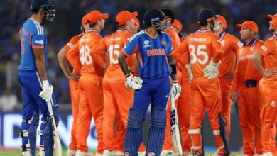 IND vs NED  भारत ने रखा 194 रन का टारगेट, शिवम-हार्दिक की तूफानी पारियां