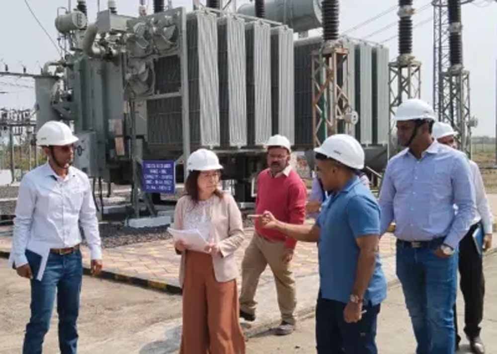 इंदौर में जायका वित्‍त पोषित एम पी ट्रांसको परियोजनाओं का निरीक्षण