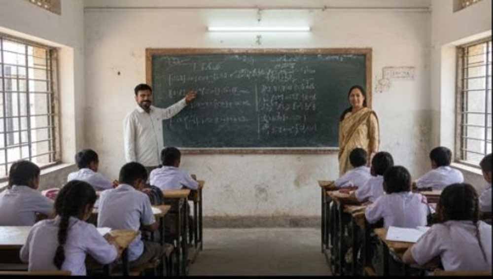 एग्जाम सेंटर बना ‘नकल सेंटर’! शिक्षकों की मिलीभगत से चार कमरों में धड़ल्ले से नकल