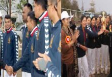 मध्यप्रदेश पुलिस अकादमी भोपाल में प्रशिक्षु उप पुलिस अधीक्षकों के बीच मैत्री वॉलीबाल मैच आयोजित