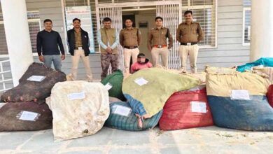 मध्यप्रदेश पुलिस की अवैध मादक पदार्थ के विरुद्ध बड़ी कार्रवाई
