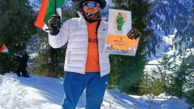 9000 फीट की ऊंचाई पर राजिम कुंभ कल्प का प्रचार