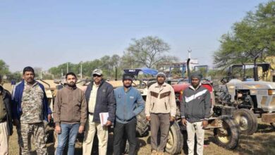 कोसीर एवं सरिया क्षेत्र में अवैध रेत परिवहन पर सख्त कार्रवाई, ट्रैक्टर जब्त