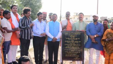 वार्ड 12 बदखर में 72.84 लाख की लागत से तालाब सौंदर्यीकरण कार्य का भूमि पूजन