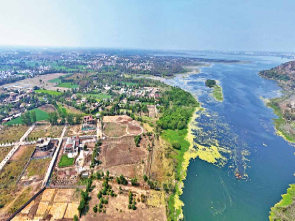 30 साल में 10 वर्ग किमी सिमटा भोपाल का बड़ा तालाब, भू-माफियाओं पर सांसद सख्त 30 साल में 10 वर्ग किमी सिमटा भोपाल का बड़ा तालाब, भू-माफियाओं पर सांसद सख्त