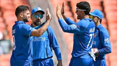 अफगानिस्तान की दमदार जीत, UAE को 5 विकेट से हराकर सुपर-8 की उम्मीदें बरकरार अफगानिस्तान की दमदार जीत, UAE को 5 विकेट से हराकर सुपर-8 की उम्मीदें बरकरार