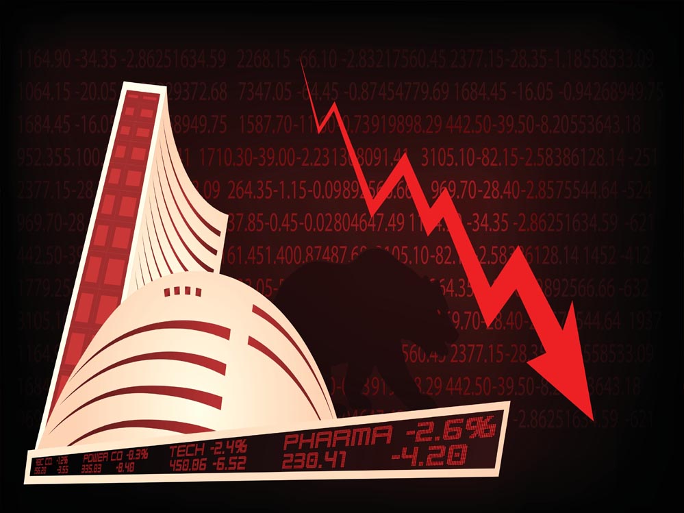 5 लाख करोड़ की स्वाहा! सेंसेक्स में 1000 अंक की गिरावट, अचानक क्यों आई भारी कमी? 5 लाख करोड़ की स्वाहा! सेंसेक्स में 1000 अंक की गिरावट, अचानक क्यों आई भारी कमी?