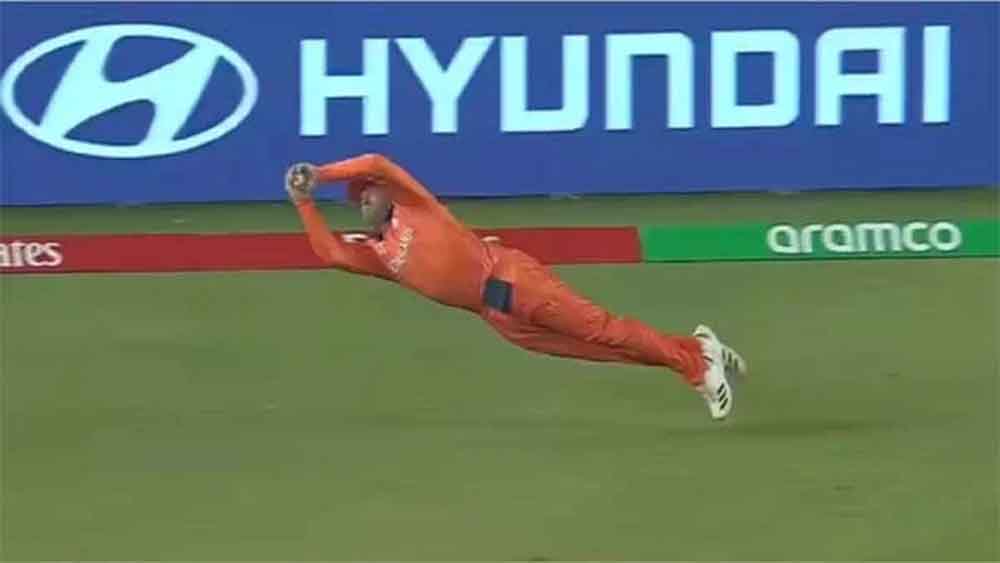 41 की उम्र में वैन डेर का कमाल, हवा में उड़कर पकड़ा टूर्नामेंट का सबसे शानदार कैच 41 की उम्र में वैन डेर का कमाल, हवा में उड़कर पकड़ा टूर्नामेंट का सबसे शानदार कैच