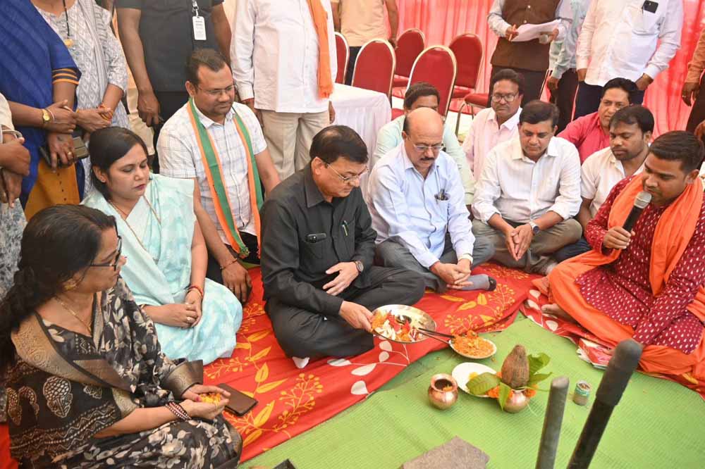 उद्योग मंत्री  लखन लाल देवांगन ने शिवाजीनगर और एमपी नगर कॉलोनी को दी 14.42 करोड़ के अंडरग्राउंड सीवरेज लाइन की सौगात