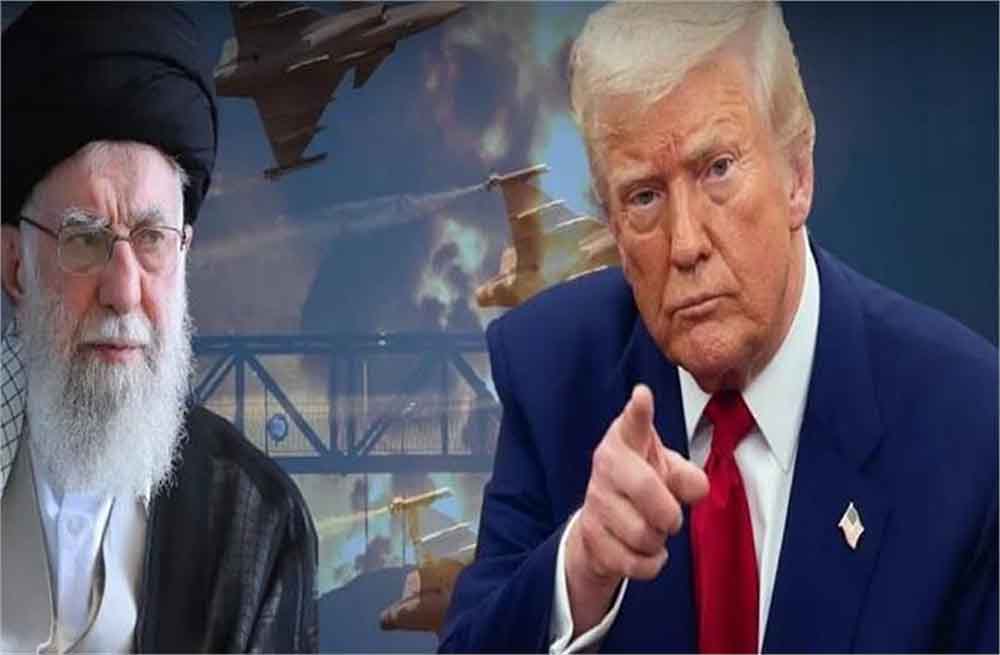 जिनेवा वार्ता से पहले ट्रंप का ईरान को अल्टीमेटम, बोले– डील करो वरना भुगतना होगा अंजाम जिनेवा वार्ता से पहले ट्रंप का ईरान को अल्टीमेटम, बोले– डील करो वरना भुगतना होगा अंजाम