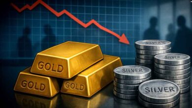 बजट भाषण के बीच बाजार धड़ाम: शुरुआत में सोना-चांदी गिरे, निवेशकों में हड़कंप