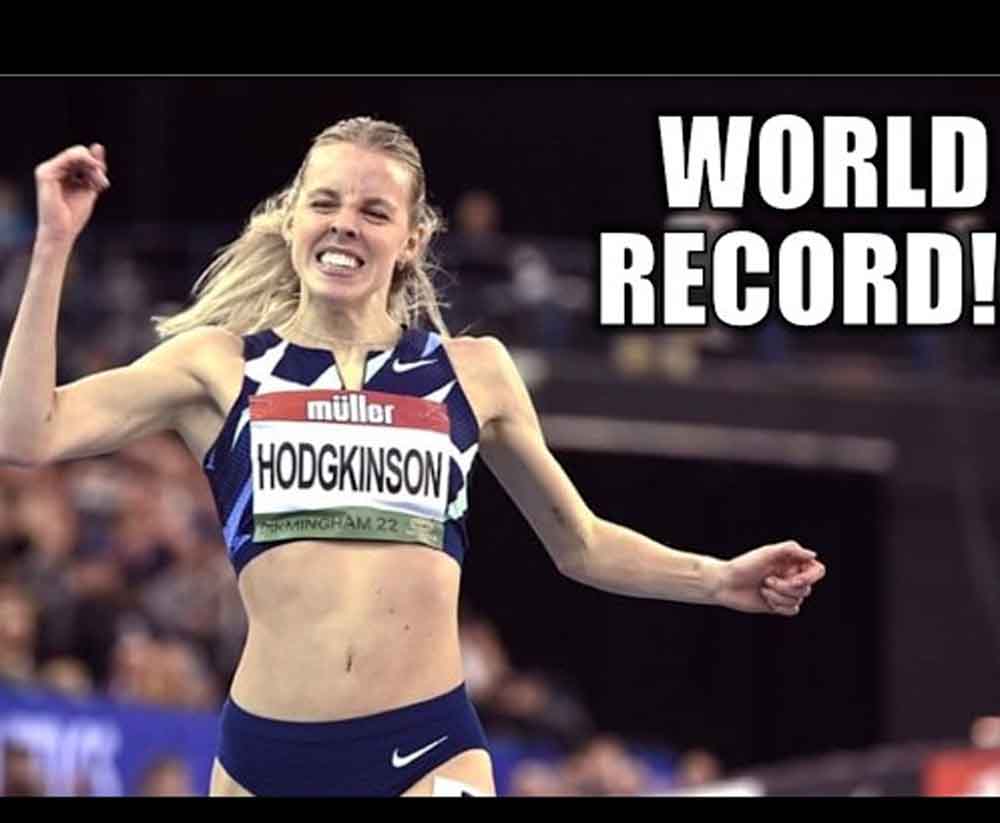 Keely Hodgkinson का कमाल: 800 मीटर इंडोर में बनाया नया वर्ल्ड रिकॉर्ड