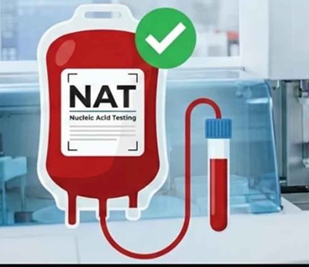 सतना कांड से सबक: MP के अस्पतालों में अब खून केवल ‘NAT’ टेस्ट के बाद मिलेगा सतना कांड से सबक: MP के अस्पतालों में अब खून केवल ‘NAT’ टेस्ट के बाद मिलेगा