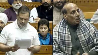 चीन पर राहुल गांधी के बयान से लोकसभा में बवाल, राजनाथ सिंह बोले—सबूत दो या माफी मांगो चीन पर राहुल गांधी के बयान से लोकसभा में बवाल, राजनाथ सिंह बोले—सबूत दो या माफी मांगो