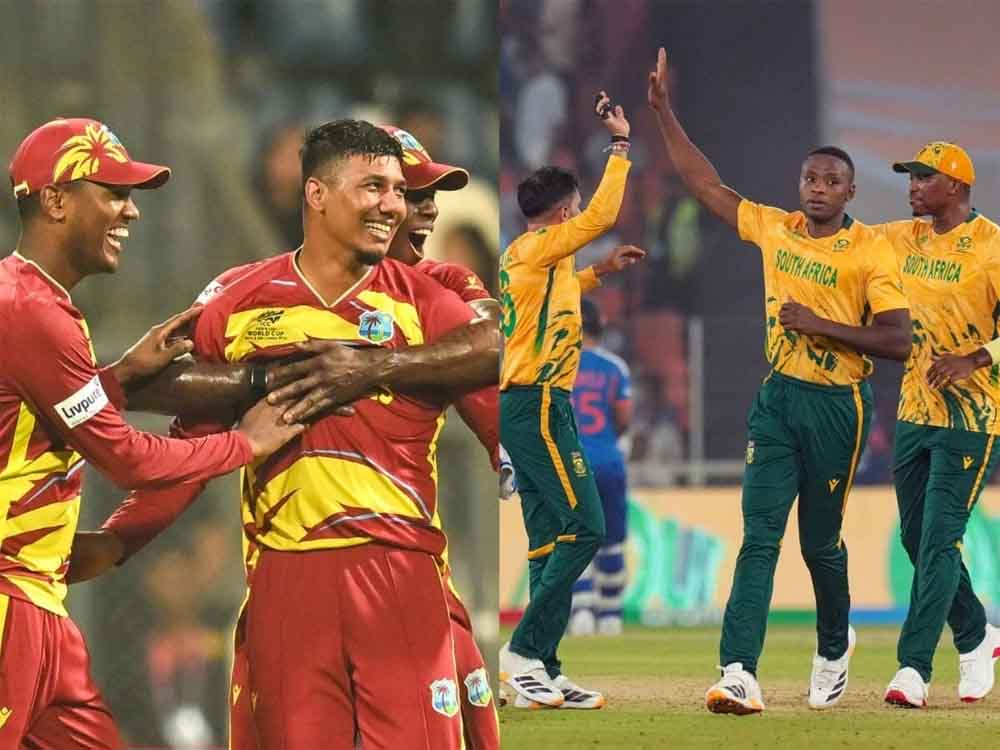 टॉस जीतकर दक्षिण अफ्रीका का फैसला, वेस्टइंडीज करेगी पहले बल्लेबाजी टॉस जीतकर दक्षिण अफ्रीका का फैसला, वेस्टइंडीज करेगी पहले बल्लेबाजी