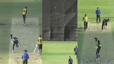 छोड़ी हुई गेंद पर छक्का! बल्लेबाज का अनोखा कारनामा देख हैरान रह गए सब