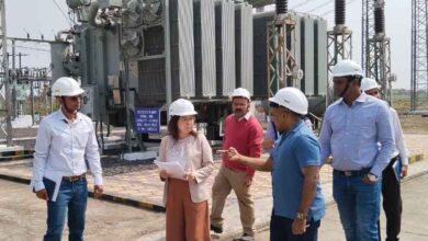 जायका टीम ने किया एमपी ट्रांसको की ट्रांसमिशन लाइन एवं सब स्टेशन का बारीकी से निरीक्षण