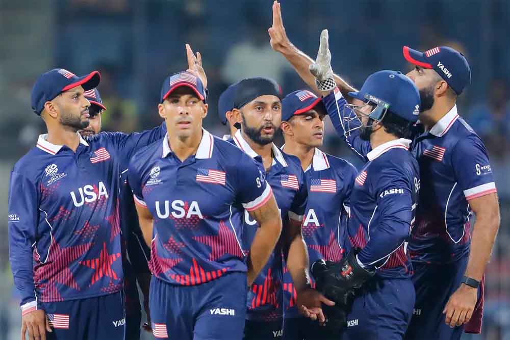 यूएसए ने रचा इतिहास, टी20 वर्ल्ड कप में किसी एसोसिएट टीम ने नहीं किया था ऐसा यूएसए ने रचा इतिहास, टी20 वर्ल्ड कप में किसी एसोसिएट टीम ने नहीं किया था ऐसा