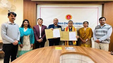 उच्च शिक्षा उत्कृष्टता संस्थान और दत्तोपंत ठेंगड़ी शोध संस्थान के बीच हुआ एमओयू