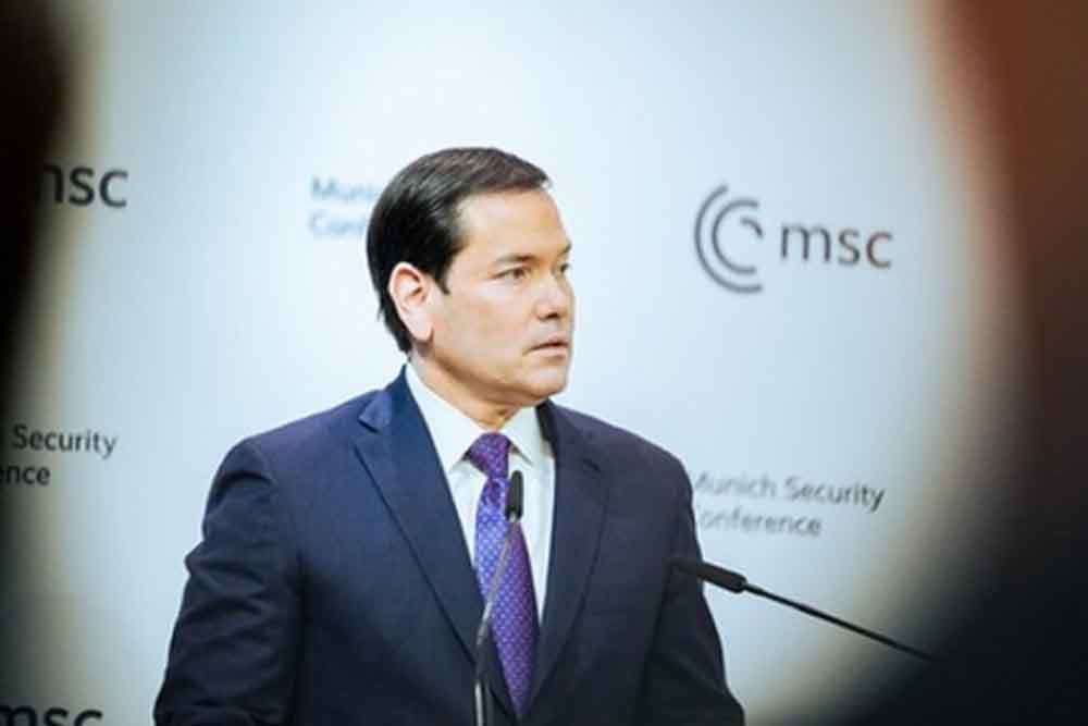 म्यूनिख सुरक्षा सम्मेलन में रुबियो का बयान: ‘यूरोप का चाइल्ड’ बना अमेरिका, पश्चिमी सोच पर उठाए सवाल म्यूनिख सुरक्षा सम्मेलन में रुबियो का बयान: ‘यूरोप का चाइल्ड’ बना अमेरिका, पश्चिमी सोच पर उठाए सवाल