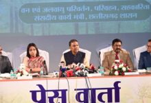 वन मंत्री केदार कश्यप की पत्रकार वार्ता : दिनांक 12 फरवरी 2026 वन मंत्री केदार कश्यप