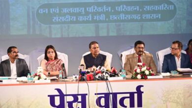 वन मंत्री केदार कश्यप की पत्रकार वार्ता : दिनांक 12 फरवरी 2026 वन मंत्री केदार कश्यप