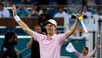 सिनर का ‘सनशाइन डबल’ धमाका, बिना सेट गंवाए जीता खिताब, दिग्गज क्लब में हुए शामिल सिनर का ‘सनशाइन डबल’ धमाका, बिना सेट गंवाए जीता खिताब, दिग्गज क्लब में हुए शामिल