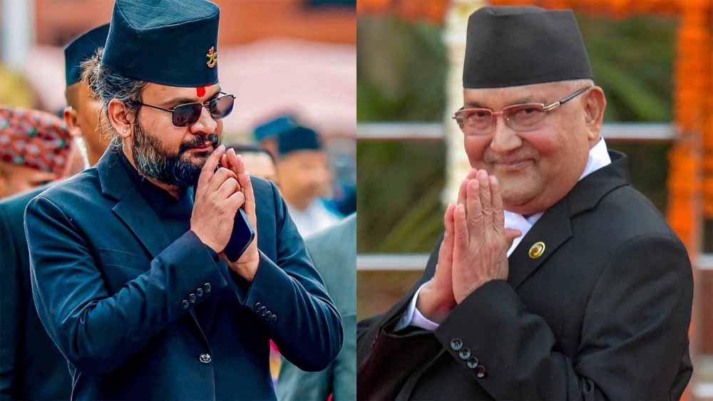 नेपाल चुनाव में बालेंद्र शाह ने 4 बार के पीएम ओली को हराया, RSP अगली सरकार बनाने को तैयार नेपाल चुनाव में बालेंद्र शाह ने 4 बार के पीएम ओली को हराया, RSP अगली सरकार बनाने को तैयार