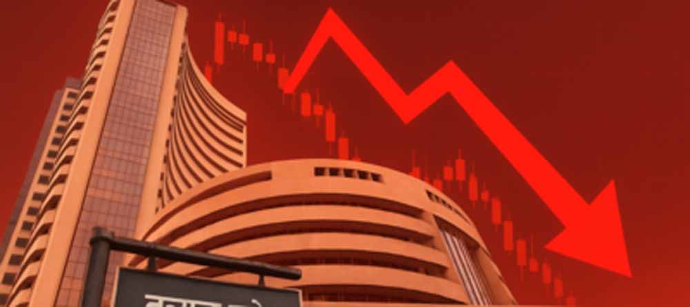 पश्चिम एशिया तनाव से बाजार में हड़कंप: सेंसेक्स 1353 अंक लुढ़का