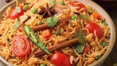 मिनटों में तैयार टेस्टी टमाटर पुलाव – लंच और डिनर बनेगा स्पेशल