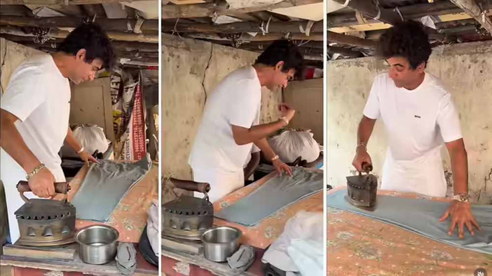 सड़क किनारे कपड़े प्रेस करते दिखे सुनील ग्रोवर, फैंस बोले – इतना डाउन टू अर्थ कोई कैसे हो सकता है? सड़क किनारे कपड़े प्रेस करते दिखे सुनील ग्रोवर, फैंस बोले – इतना डाउन टू अर्थ कोई कैसे हो सकता है?