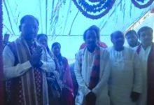 नुआपाड़ा में मुख्यमंत्री विष्णुदेव साय ने किए वैष्णो देवी मंदिर के दर्शन, परिवार संग दिखे