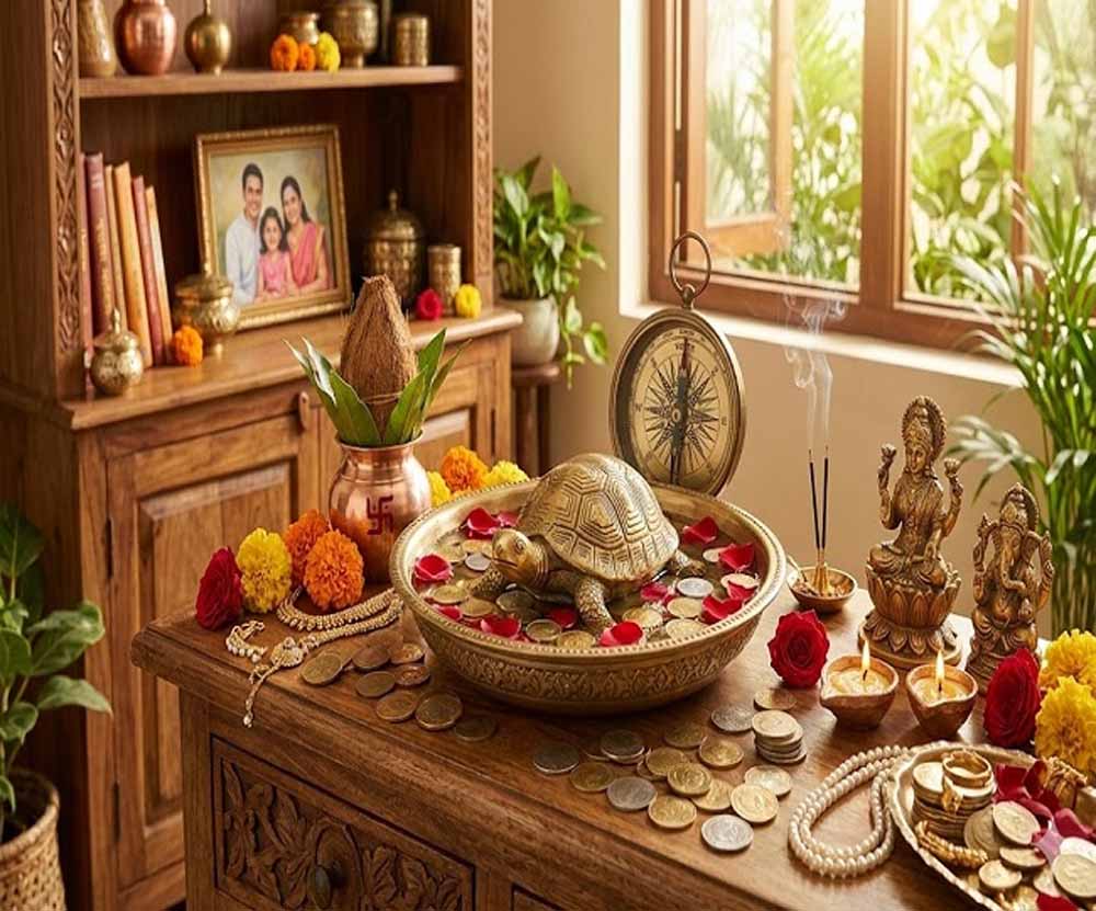 कछुआ बना सकता है आपकी किस्मत मालामाल, सही दिशा और धातु का रखें खास ध्यान