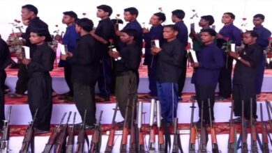 छत्तीसगढ़ में 106 नक्सली सरेंडर, सिर पर 3.95 करोड़ रुपए का इनाम था छत्तीसगढ़ में 106 नक्सली सरेंडर, सिर पर 3.95 करोड़ रुपए का इनाम था