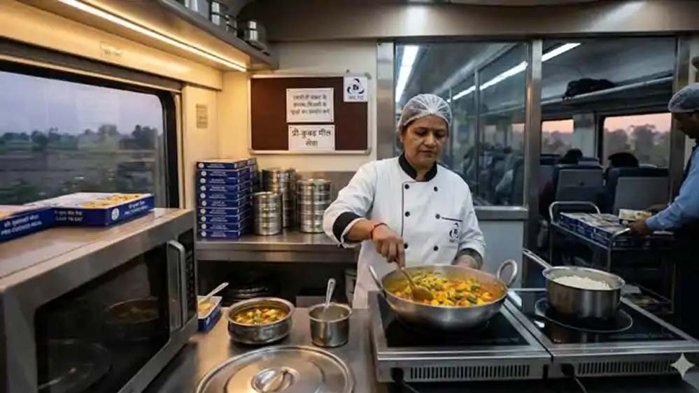 LPG किल्लत की आशंका में IRCTC का अलर्ट: ट्रेनों में इंडक्शन और रेडी-टू-ईट फूड की वैकल्पिक व्यवस्था, WCR में 25 क्लस्टर किचन संचालित