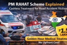 PM RAHAT योजना लॉन्च: सड़क हादसे में 7 दिन इलाज मुफ्त, 1.5 लाख तक का खर्च सरकार देगी