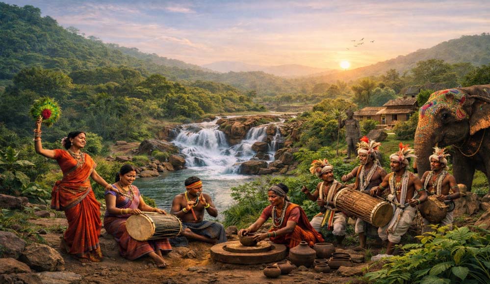 रायपुर : छत्तीसगढ़: नक्सल छाया से पर्यटन हब तक की शानदार यात्रा