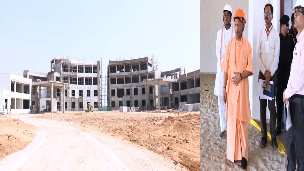 मुख्यमंत्री योगी आदित्यनाथ ने मां विंध्यवासिनी विश्वविद्यालय का किया निरीक्षण